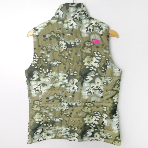 The North Face Camo Puffer Vest Size L - Picture 7 of 11